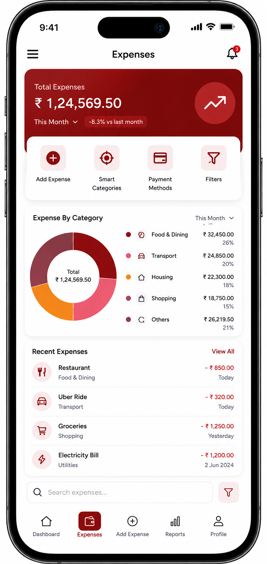 Expense Tracking